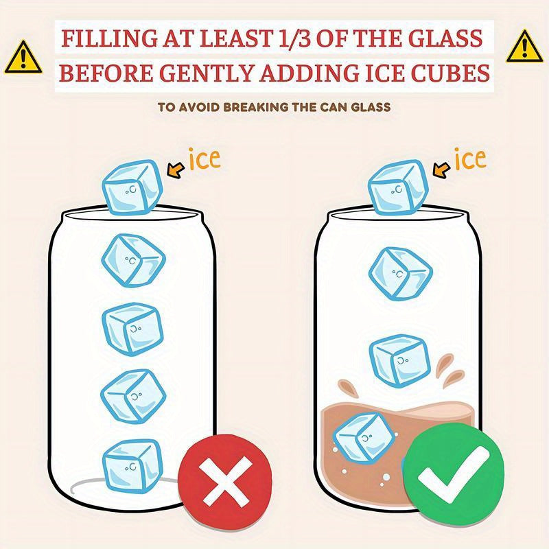 1pc, Letter Printed Water Cup With Lid And Straw, Portable Glass Cup, Teacher Gift For Women, Birthday Gift