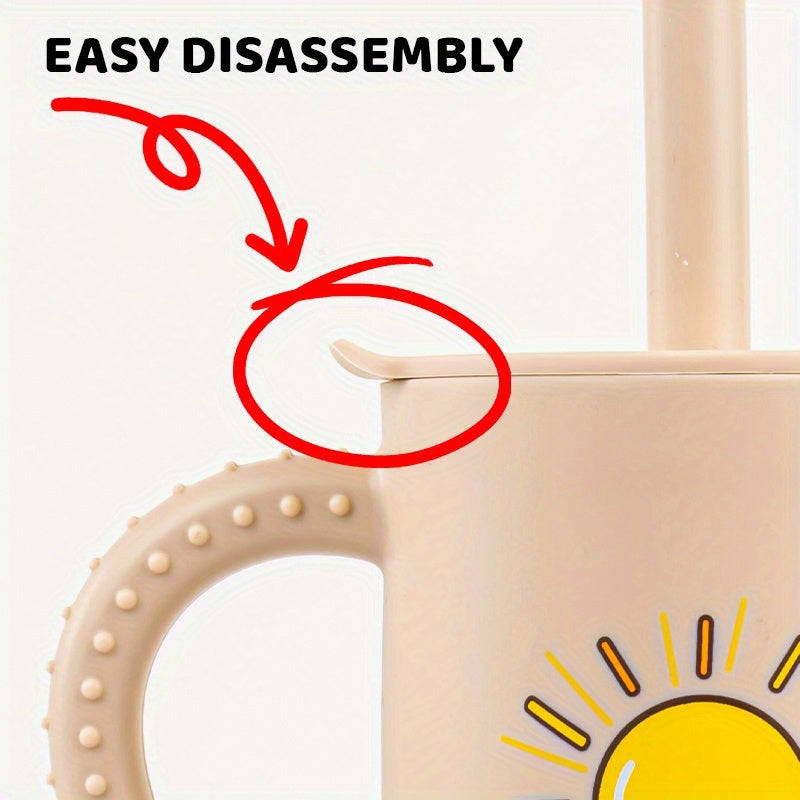 Right Angle New Ideas·Cute Grip VODVOB 6.09oz Right Angle Printed Learning Cup | Handle Straw Cup for Grip Training | Ideal Gift for Newborns And Baby Products