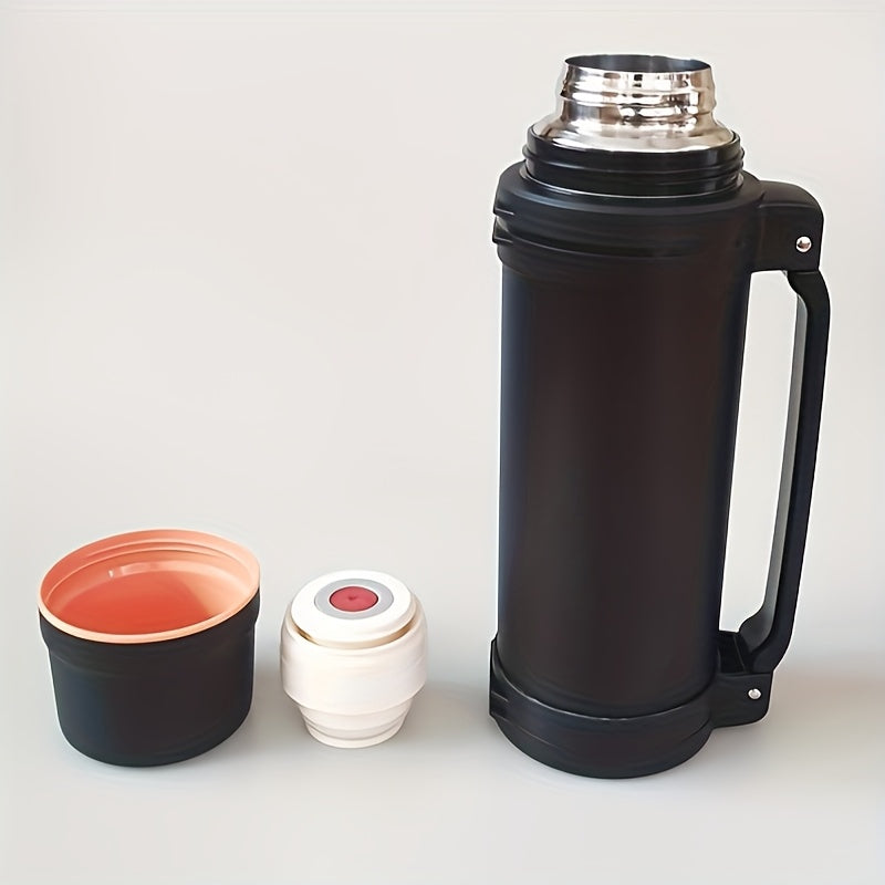 304 Stainless Steel Thermal Flask, Travel Thermos, Household Thermos, Large Capacity Thermal Flask, Outdoor Sports Flask, Car Thermos, Hiking Thermos